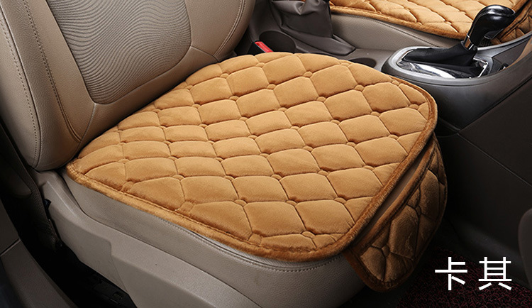 Plush cushion winter warm non-slip car cushion factory outlet