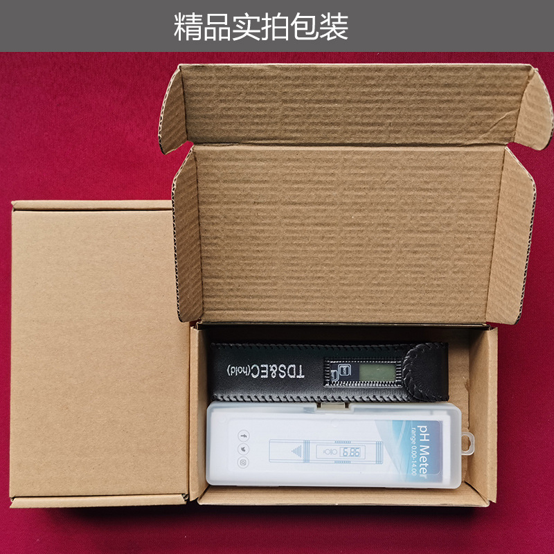 跨境品质套装tds笔加ph笔 ph02测水笔 水质检测仪ec电导率tds笔