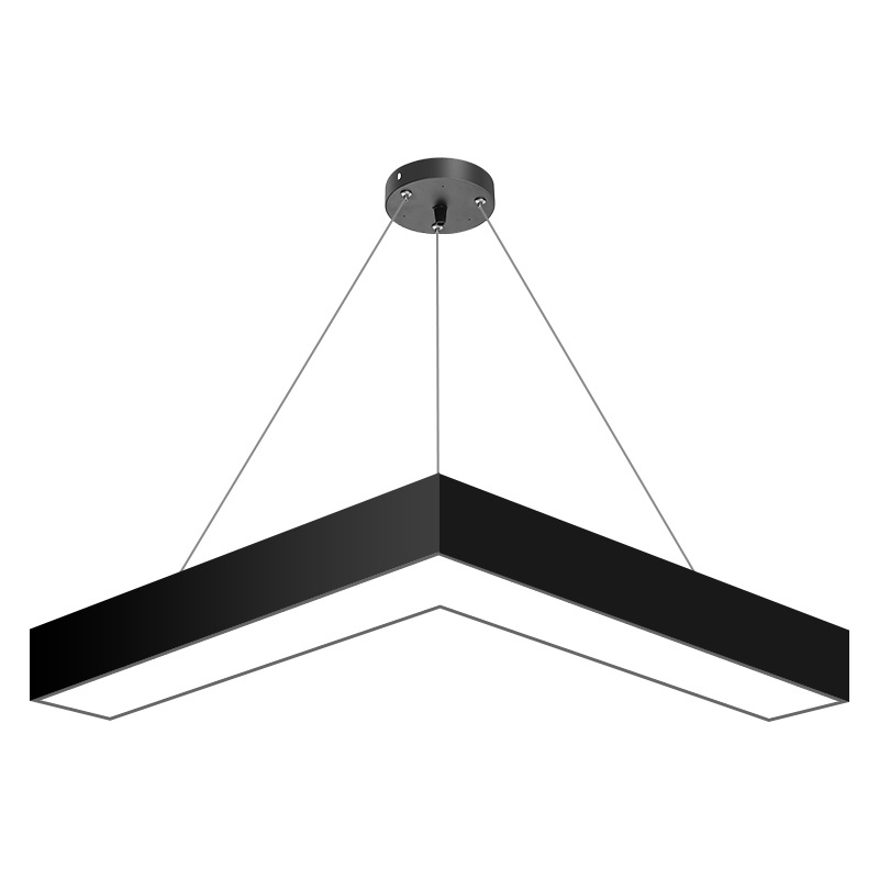Luz de oficina en forma de flecha en forma de V creativa sala de billar KTV gimnasio ciudad de juegos tiendas lámpara de herramientas comerciales image 5