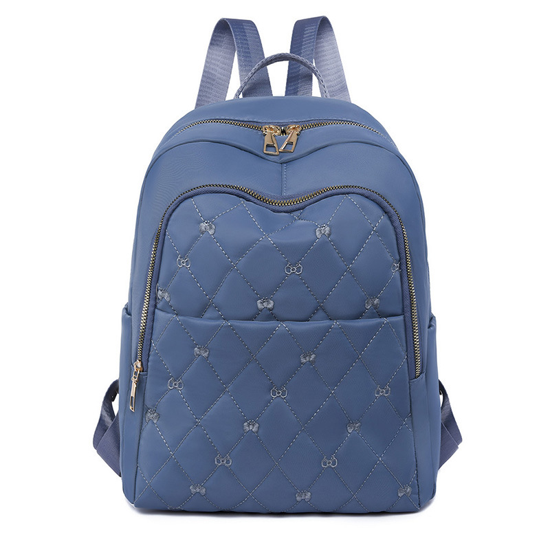 Comercio exterior nuevo estilo 2022 verano coreano mochila femenina simple salvaje Oxford mochila escolar de arte urbano