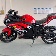 跨境外贸小忍者电摩72V高功率电动摩托车长续航趴赛仿赛机车赛车