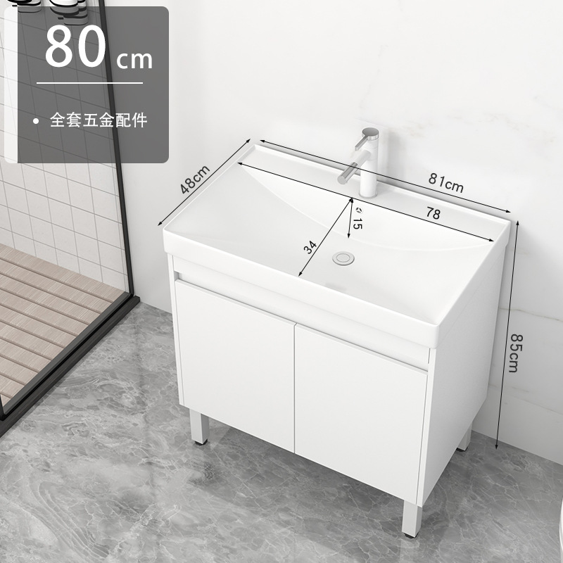 81cm gabinete de piso + grifo