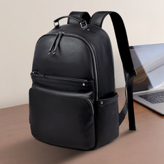 新商品本革男性カバンカジュアル男性リュックサック韓国風ファッションファッション大容量カバン旅行男性リュックサック