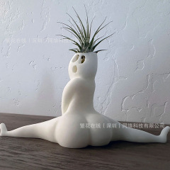 越境新製品 Big Booty Ghost Planter Amazon Plant Display Ghost Big Butt プランター