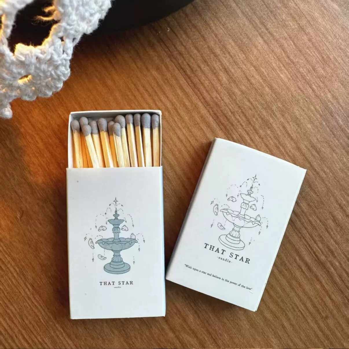 艺术梦幻ins风蜡烛火柴 香薰蜡烛专用点火工具 节庆生日礼品火柴