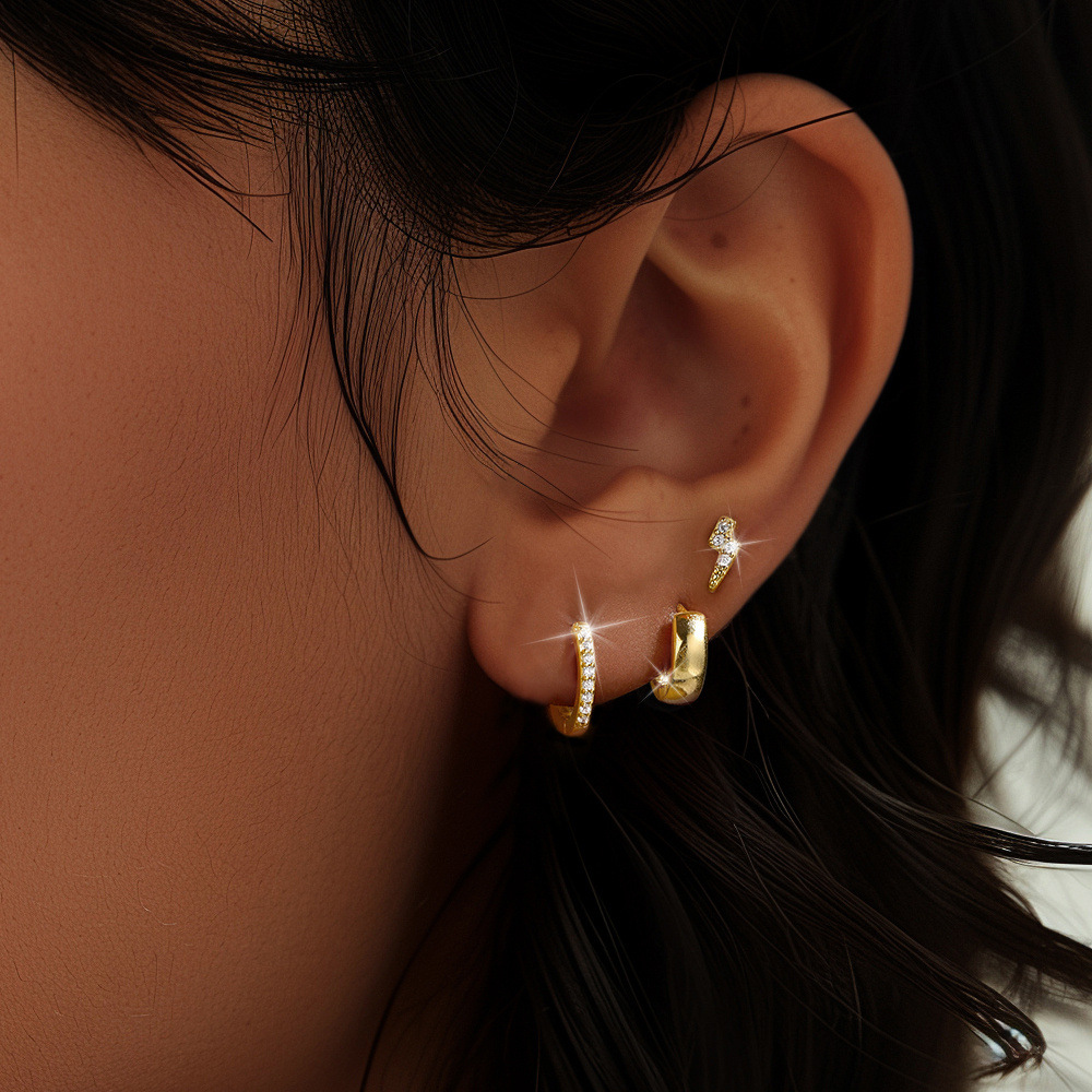 5g Weight 925 Sterling Silver Ear Needle Material December Birthstone Turquoise, Zircon Inlay Material Earrings Classification 3 Pieces Set Quantity Holiday, Daily Occasion 925 Sterling Silver Material Geometric Pattern Women's Gender Plating, Inlay Design Simple Style Style 3 Pieces Set 925 Sterling Silver Turquoise Zircon Geometric Earrings 53