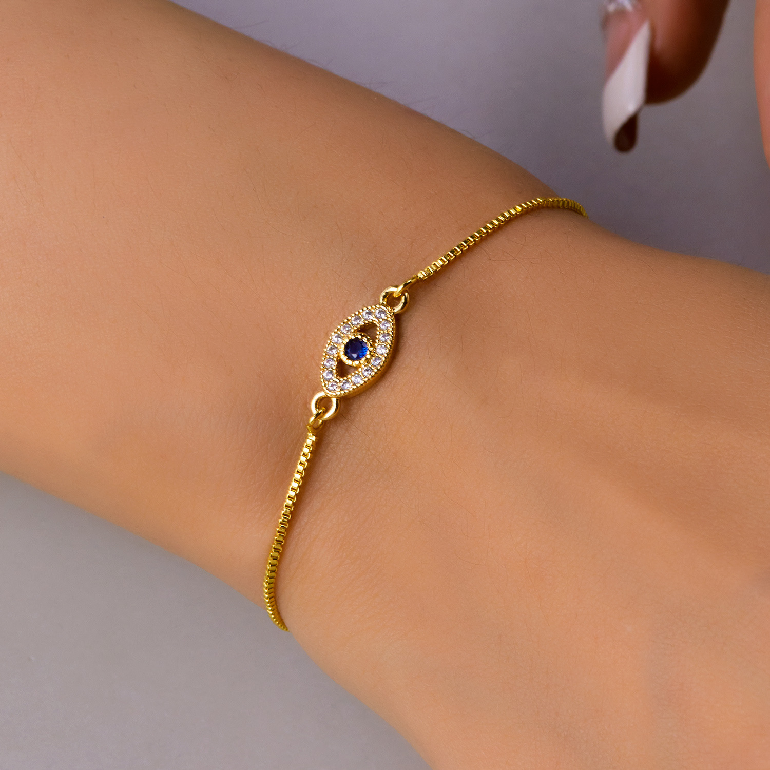 Lucky Evil Eye Red String Bracelet Protection Jewellery Handmade_voghion.com