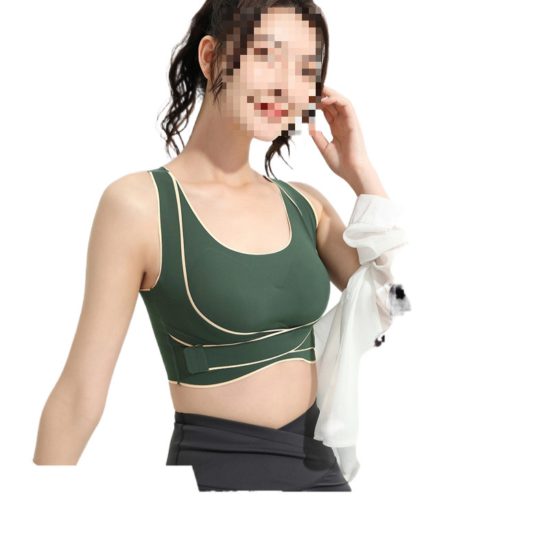 [동쑤언 같은 스타일] 외국인 명품 여름 폭발 속옷 조정 가능한 모체 슬리밍 컵 처짐 아름 다운 뒷브라