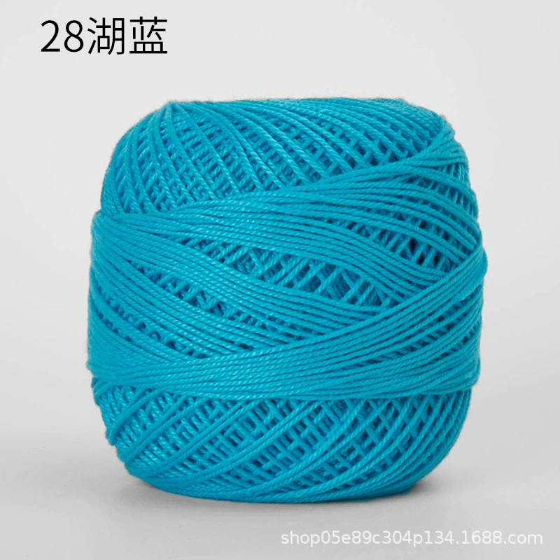 Шёлковая crochet нить шарики, 3 размера, разноцветная пряжа для вязания сумок и крючком