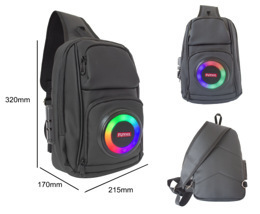 アウトドアキャンプポータブルバックパック Bluetooth スピーカーワイヤレスオーディオサイクリング登山キャンプ防水電源銀行バックパック|undefined