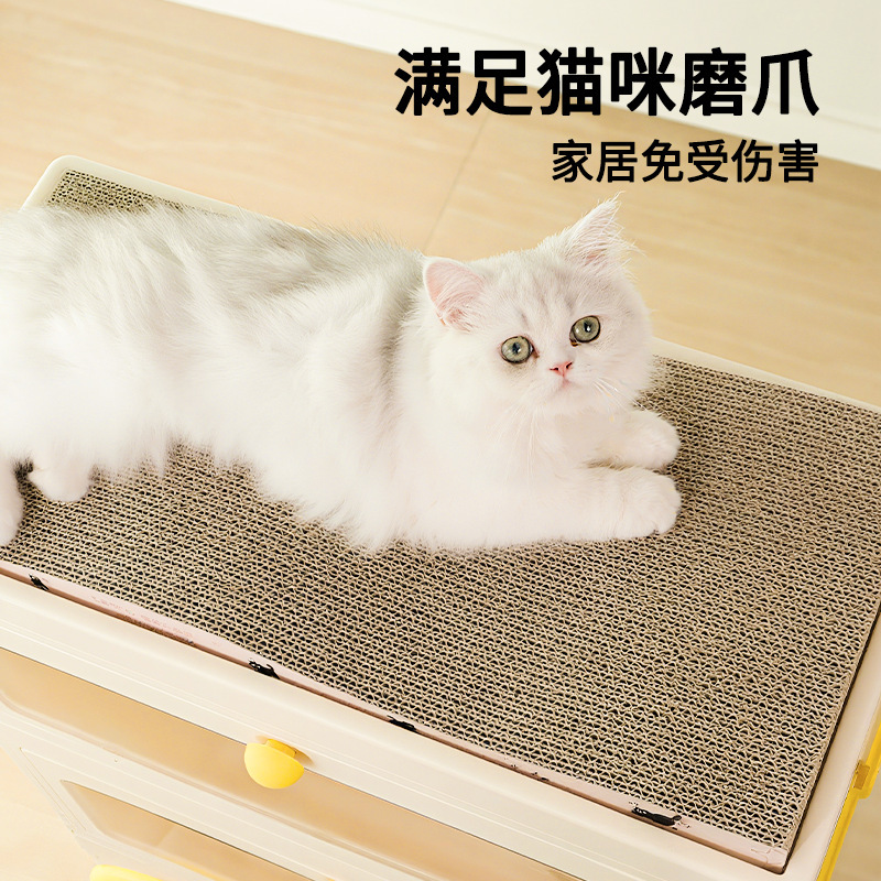 超大号塑料猫窝宠物用品四季窝室内猫舍收纳猫笼猫别墅多层带储物|undefined