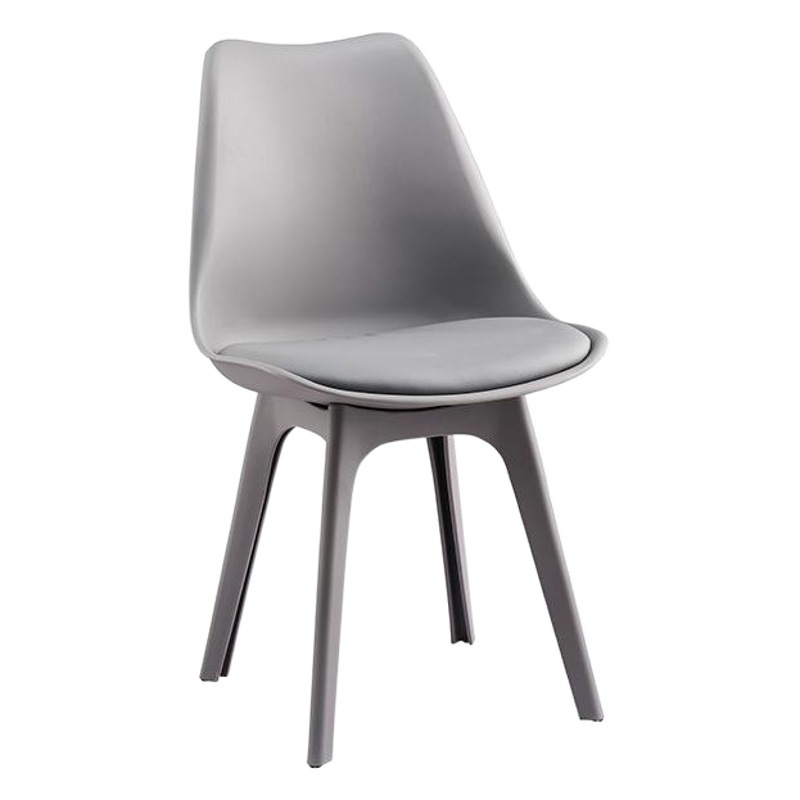 Nórdico Eames silla simple ocio tulipán silla plástico suave silla trasera moda creativa Hotel silla