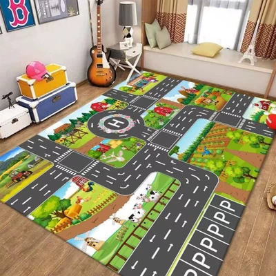 Carpet | Avtomobil döşəmə paspasları - parking-lot-mat-39-80120cm-crystal-velvet