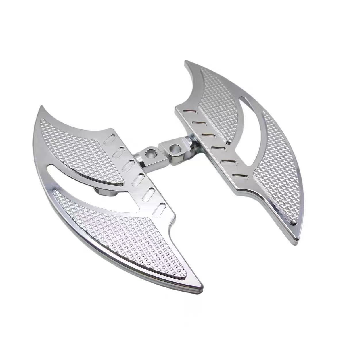 Suitable for Harley 883 1200X48 Glider Softail Fat Boy footrests, rear passenger fixed footrests