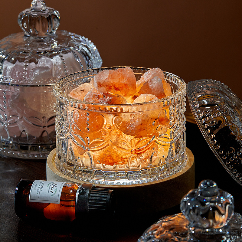 300 g de piedra de sal de naranja [aceite esencial gratis]