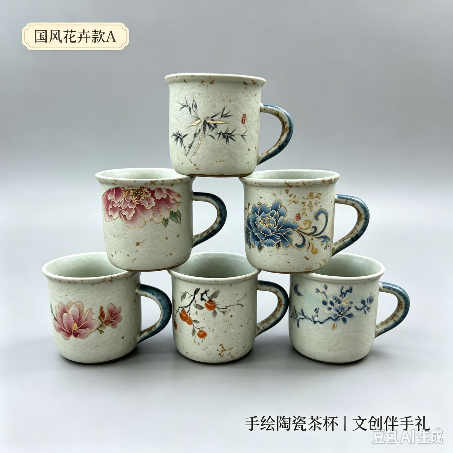Taza de Té de Porcelana Estilo Retro para Té y Vino