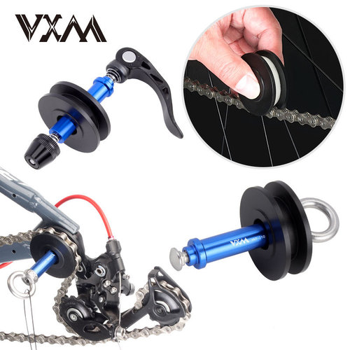 VXM Mountain Bike Chain Fixer Virtual Flywheel Bike Road Bike Wash Chain Chain Fixer Tensioner Tool