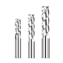 硬质合金铝用铣刀钨钢立铣刀2刃3刃CNC加工中心刃具高光铝专用刀