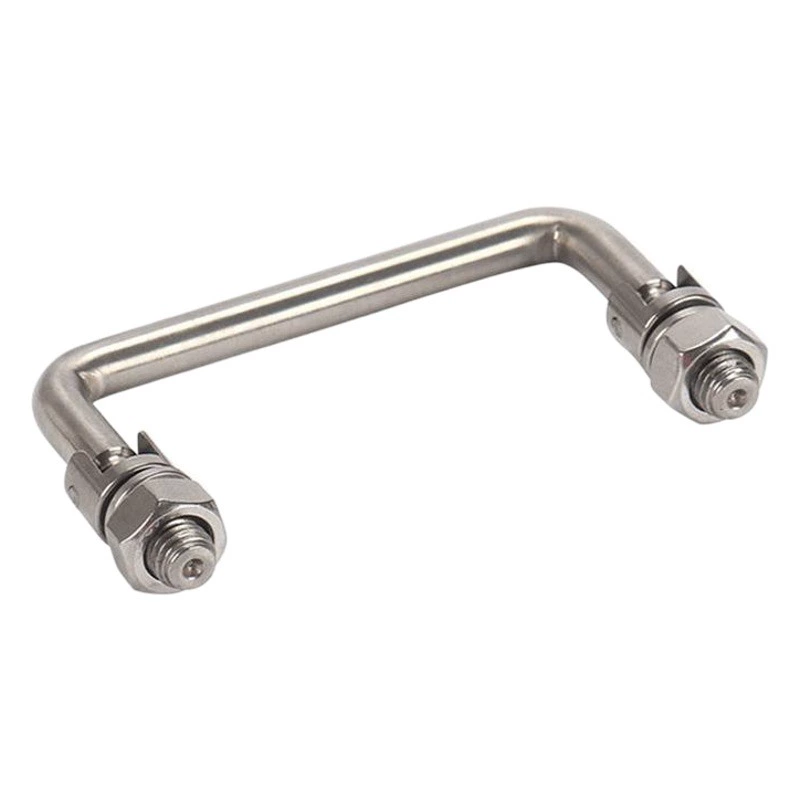 Ручка из нержавеющей стали LS506, складная ручка для ящика, U-образная ручка, ручка для промышленного оборудования