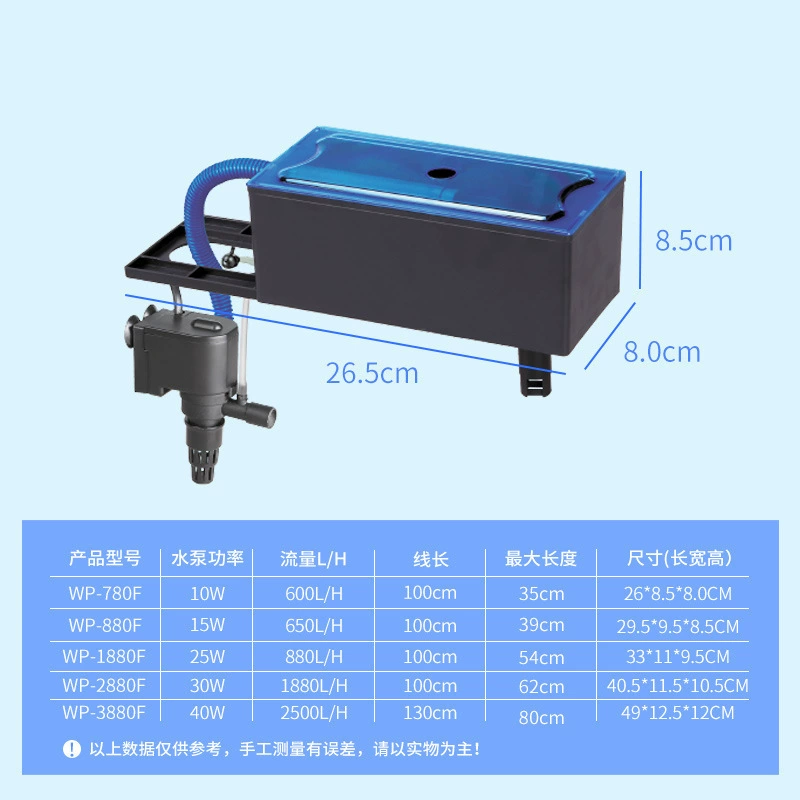 Фильтр для аквариума Songbao 3 в одном фильтрующее оборудование для аквариума бесшумный циркуляционный кислородный погружной насос коробка фильтра для аквариума