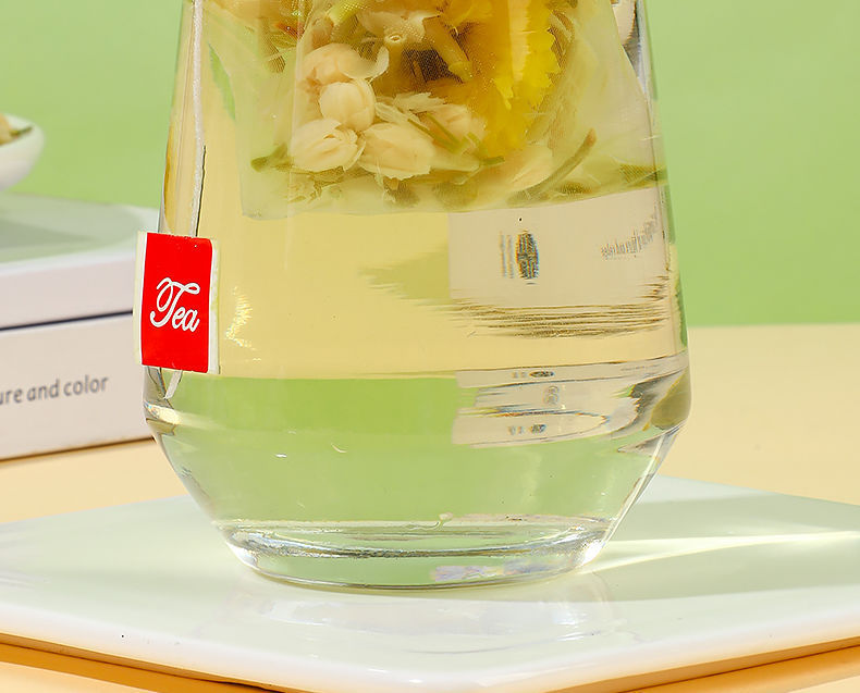 Three Flower Tea San Hua Cha Herbal Tea Bags 30 Pack Honeysuckle Chrysanthemum Jasmine key features
