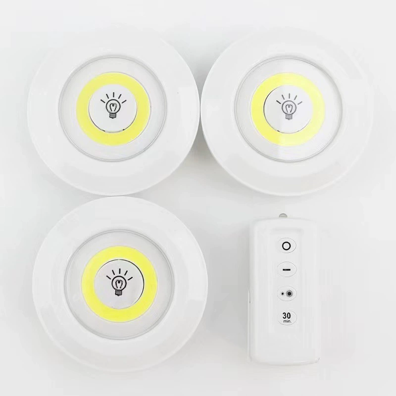 LED ночник для спальни для гардероба для кровати, креативная маленькая настольная лампа, (Физические), пульт дистанционного управления