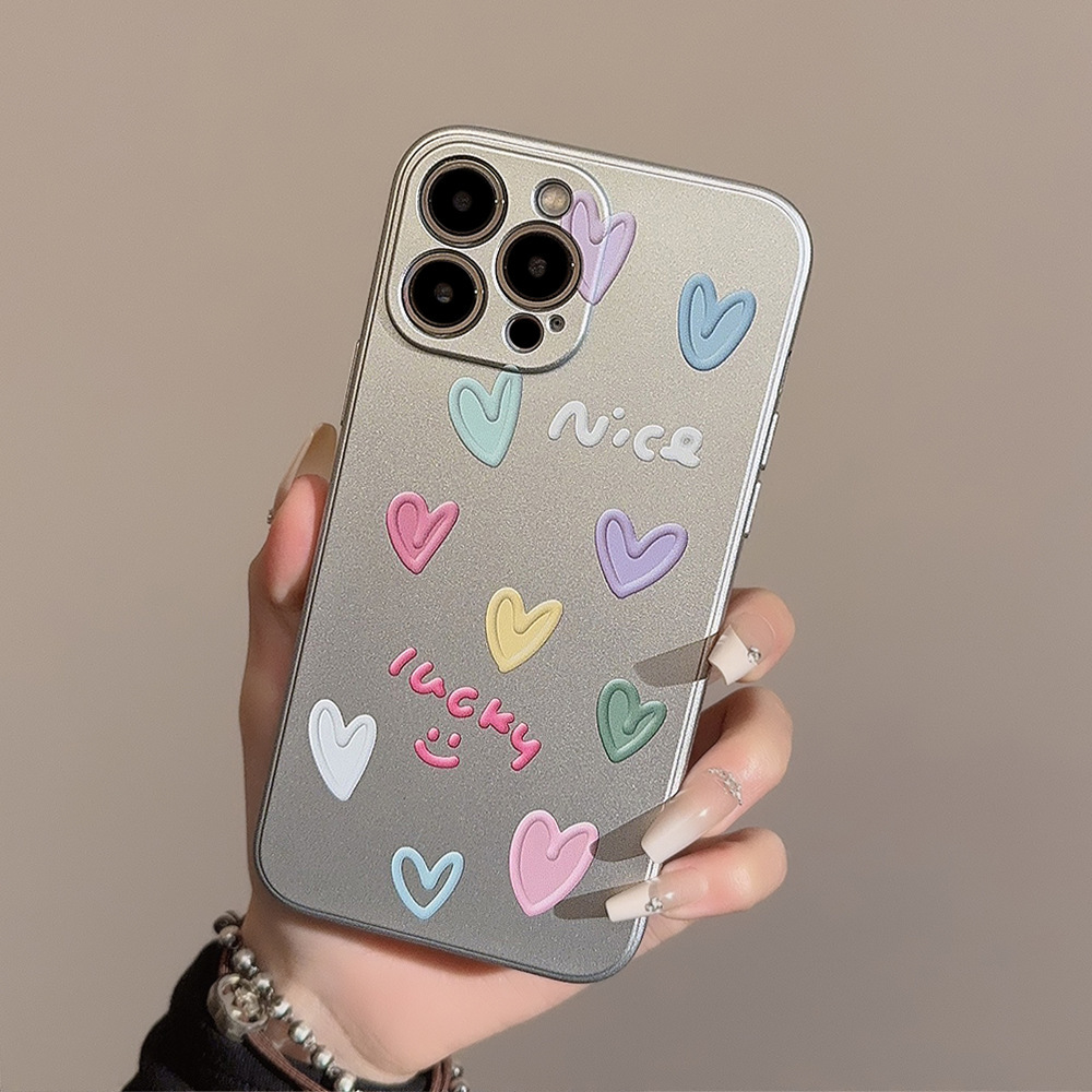 Sweet Cool Girl ins Graffiti Color Stars para iphone16/15ProMax Apple 14 funda para teléfono 13 nuevo