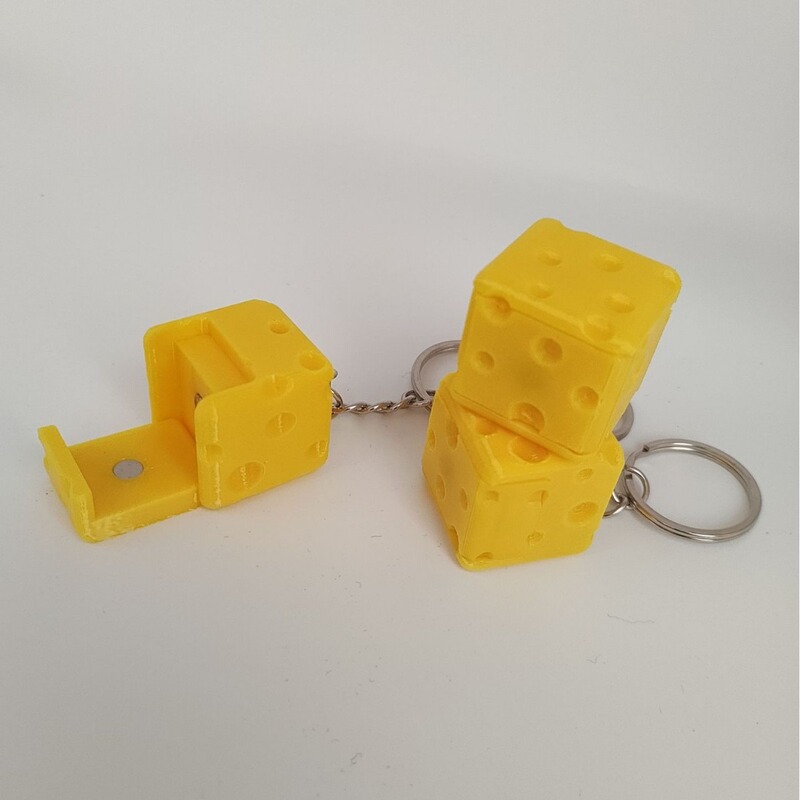 Cross-Border Hot-Selling Stress-Relief 3D Printed Cheese Pendant, Crispy Button Office Decoration, Press-To-Relieve Stress Toy Cross-Border Hot-Selling Stress-Relief 3D Printed Cheese Pendant, Crispy Button Office Decoration, Press-To-Relieve Stress Toy