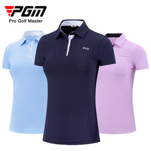 PGM高爾夫服裝女夏季上衣短袖t恤球服速干運動衣服女裝廠家直銷