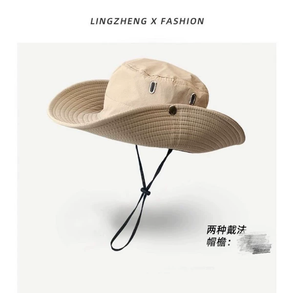 U-shaped buckle outdoor khaki