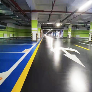 Tianjin Beijing Hebei Underground Parking Lot Floor Construction Epoxy Thin Coating Floor Paint Engineering Labor and Material Construction