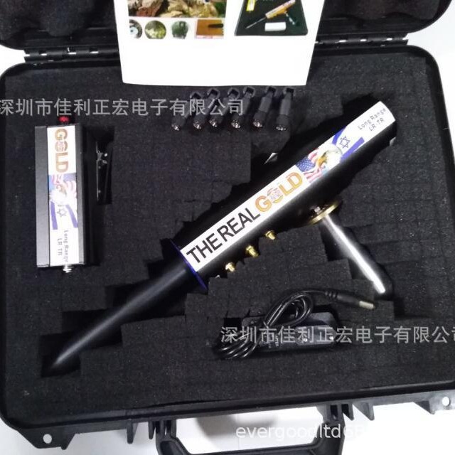 外贸出口人士全新德克萨神REAL AKS PRO 地下金宝石探测器黑色版