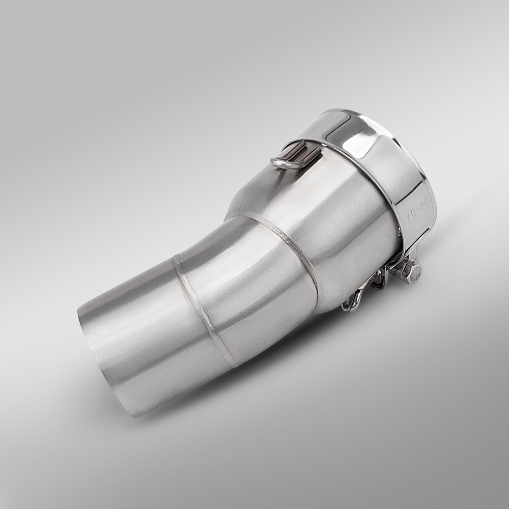 Motorcycle Exhaust Pipe Modification Zxjc Zhang Xue 500F Stainless Steel Mid-Section and Tail-Section Silencer Non-Destructive Installation