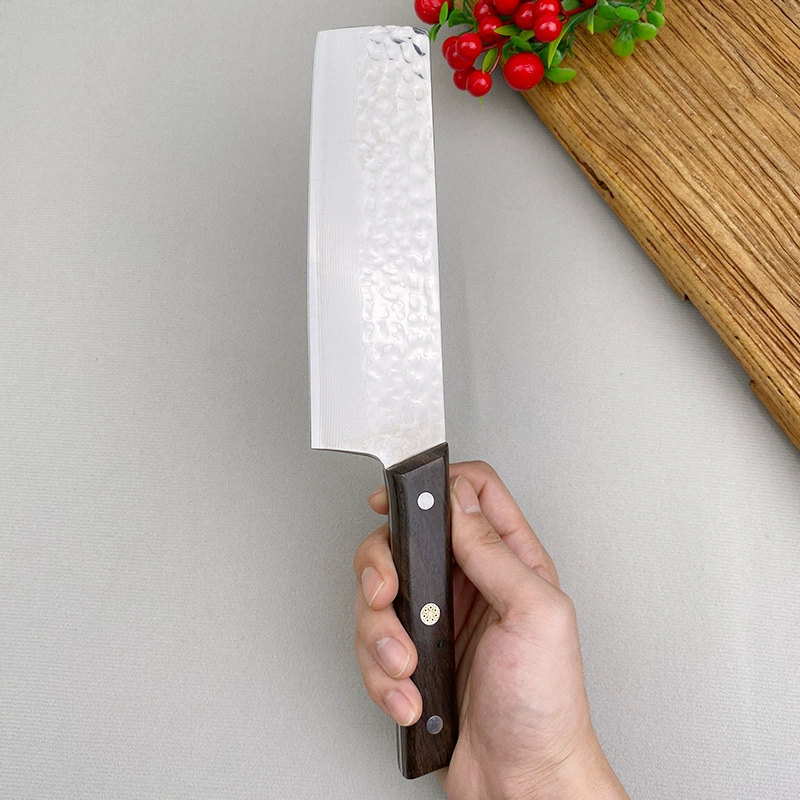 Инструмент для нарезки гарнира из дамасской стали, кухонный бытовой нож из нержавеющей стали, китайский кухонный нож, многофункциональный нож, острый бытовой кухонный нож