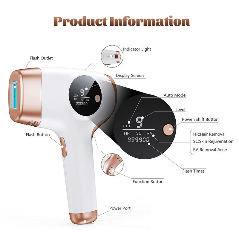 factory AI01A AI01B AI01C IPL HOME USE HAIR REMOVALMACHINE|undefined