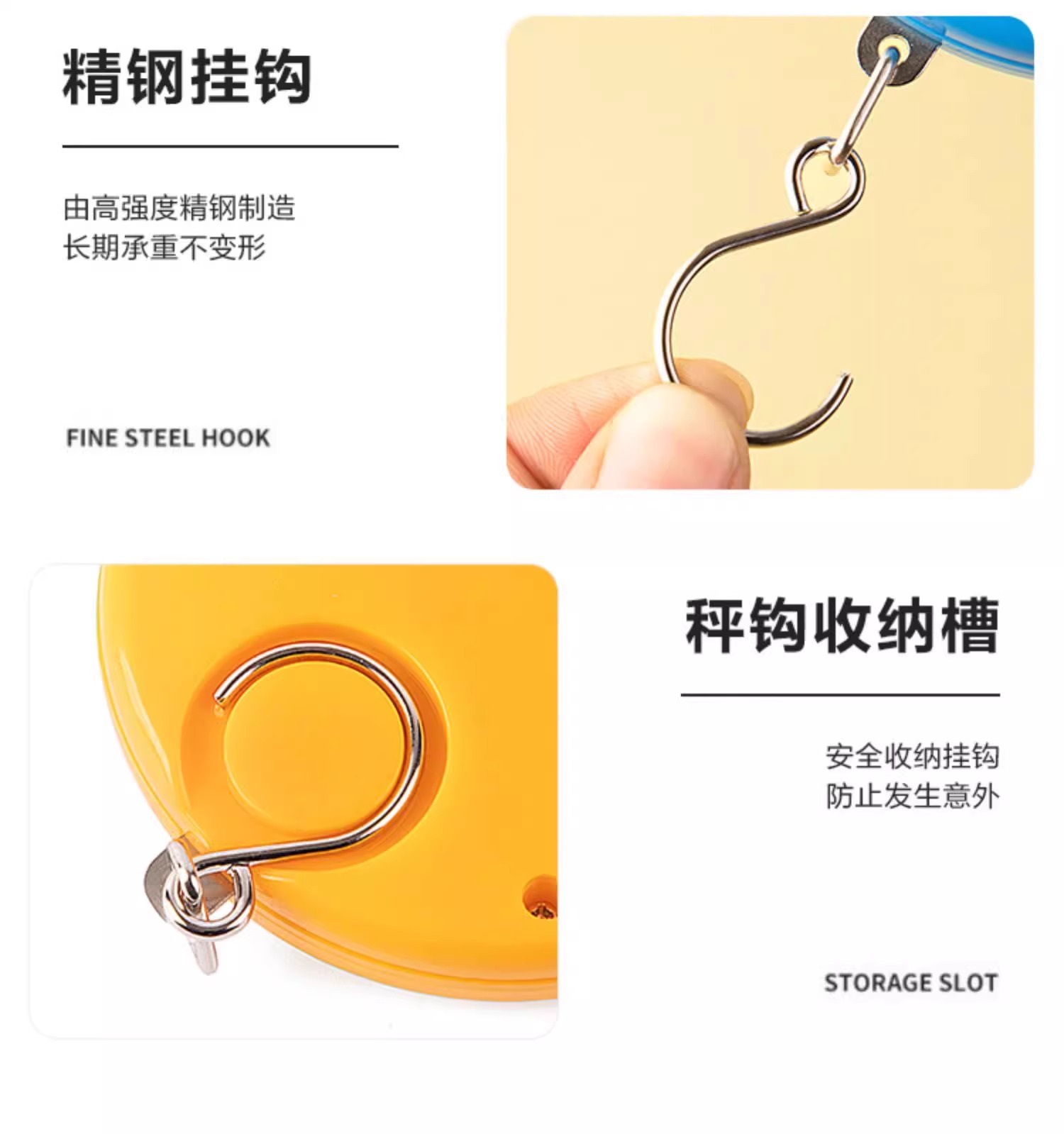 Spring Scale, High Precision Handbag Scale, Convenient Household Express Scale, Portable Small Hook Scale, Small Handbag Mechanical Scale