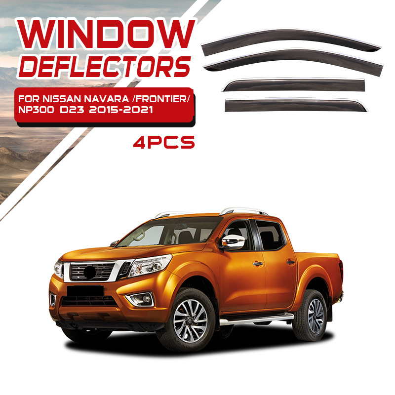 Viseras para Ventanas TXR Compatibles con Nissan Navara Frontier