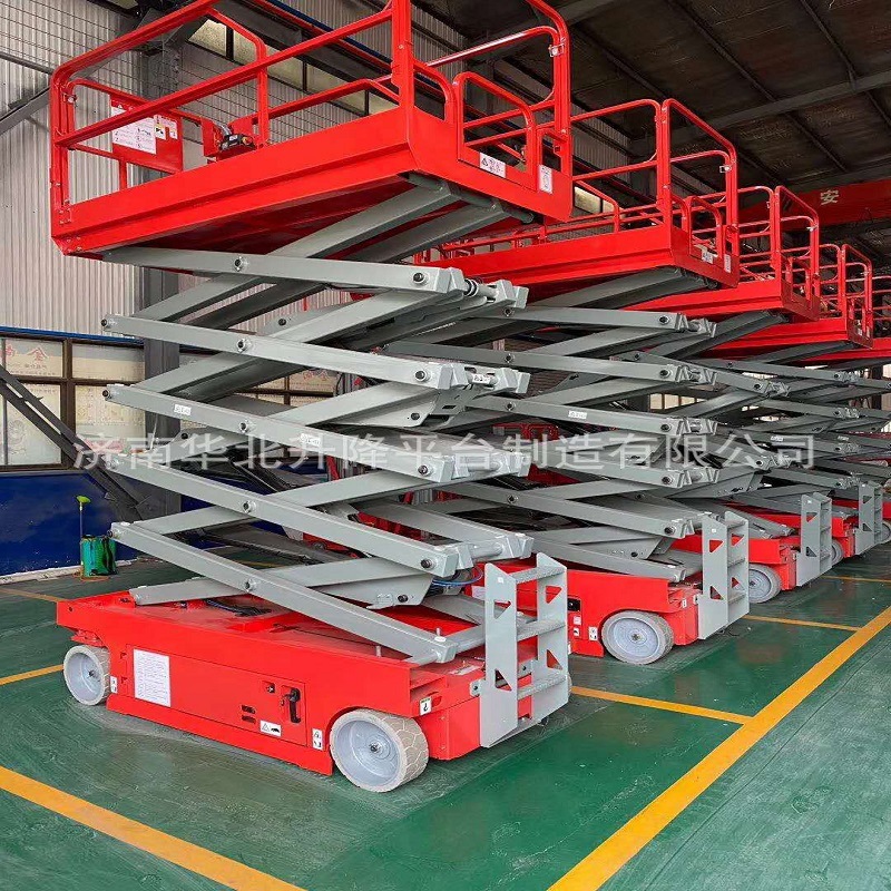 现货供应6/8/10/12米移动剪叉式升降平台 小型液压电动升降机厂家