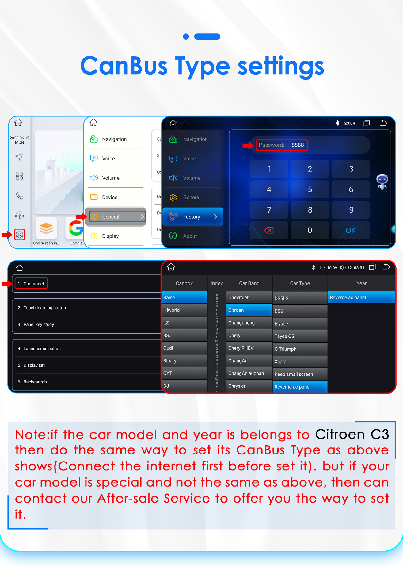 9 inch is suitable for 17-23 Citroen C3 Android intelligent large screen car reversing image navigator all-in-one machine