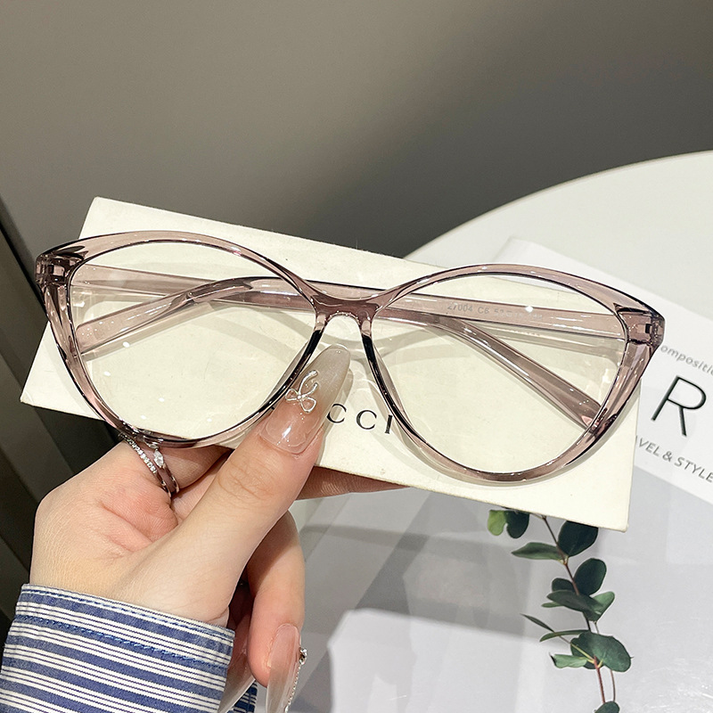 투명한 보라색 프레임