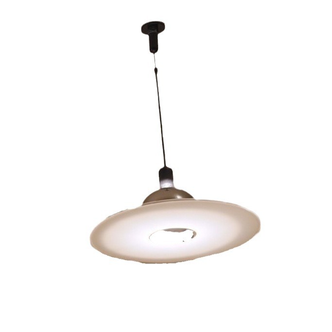 Araña de restaurante de diseñador italiano, barra de bar creativa danesa, dormitorio, lámpara de decoración de ovnis minimalista moderna y sencilla