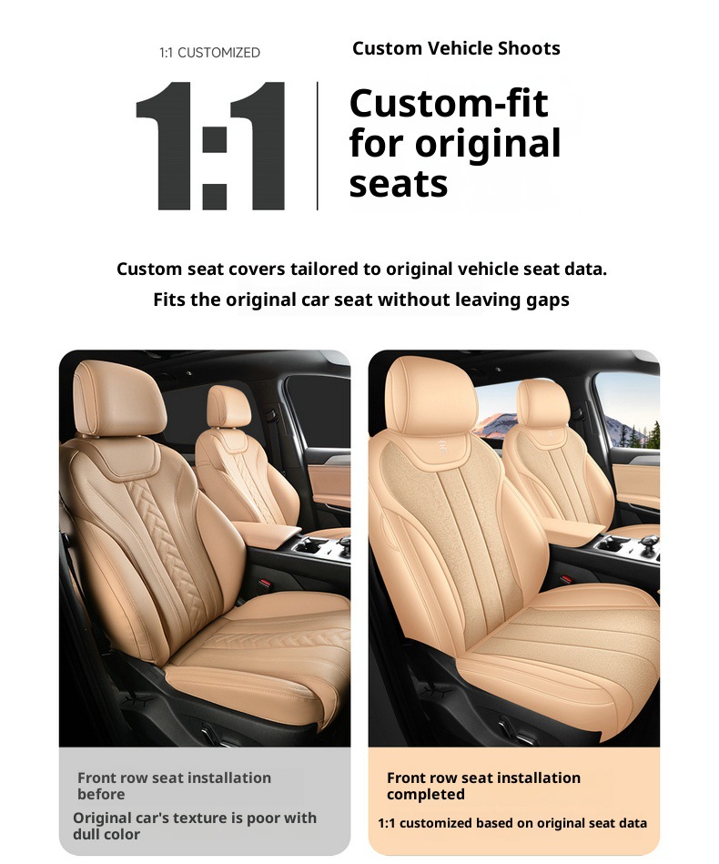 New Model Special Car Song Pro Leather Seat Covers and Cushions for All Seasons, Left-Hand Drive Overseas Right-Hand Drive Seat Covers, Cross-Border Full Coverage Car Seat Cushions