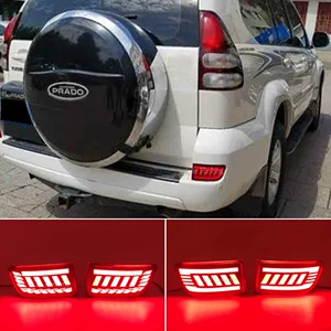 Применимо к Toyota 03-09 Prado Domineering LC120/2700/4000 Post-Bar Lamp