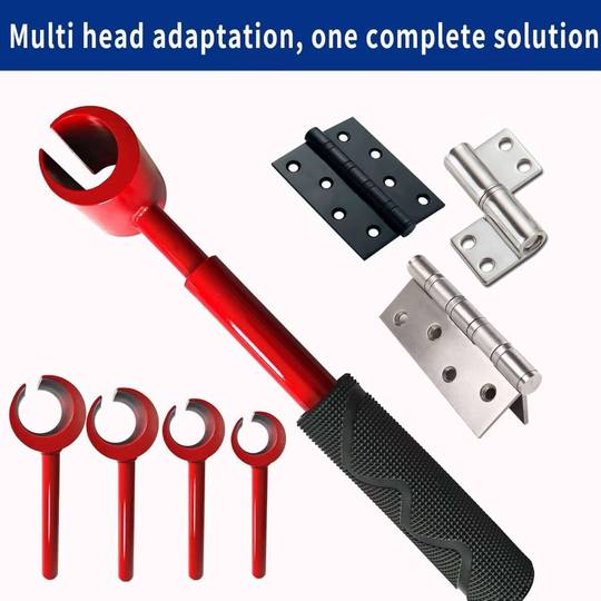 Upgrade 4-in-one hinge wrench household heavy-duty hinge wrench flag-shaped open hinge hinge selection adjustment joint wrench