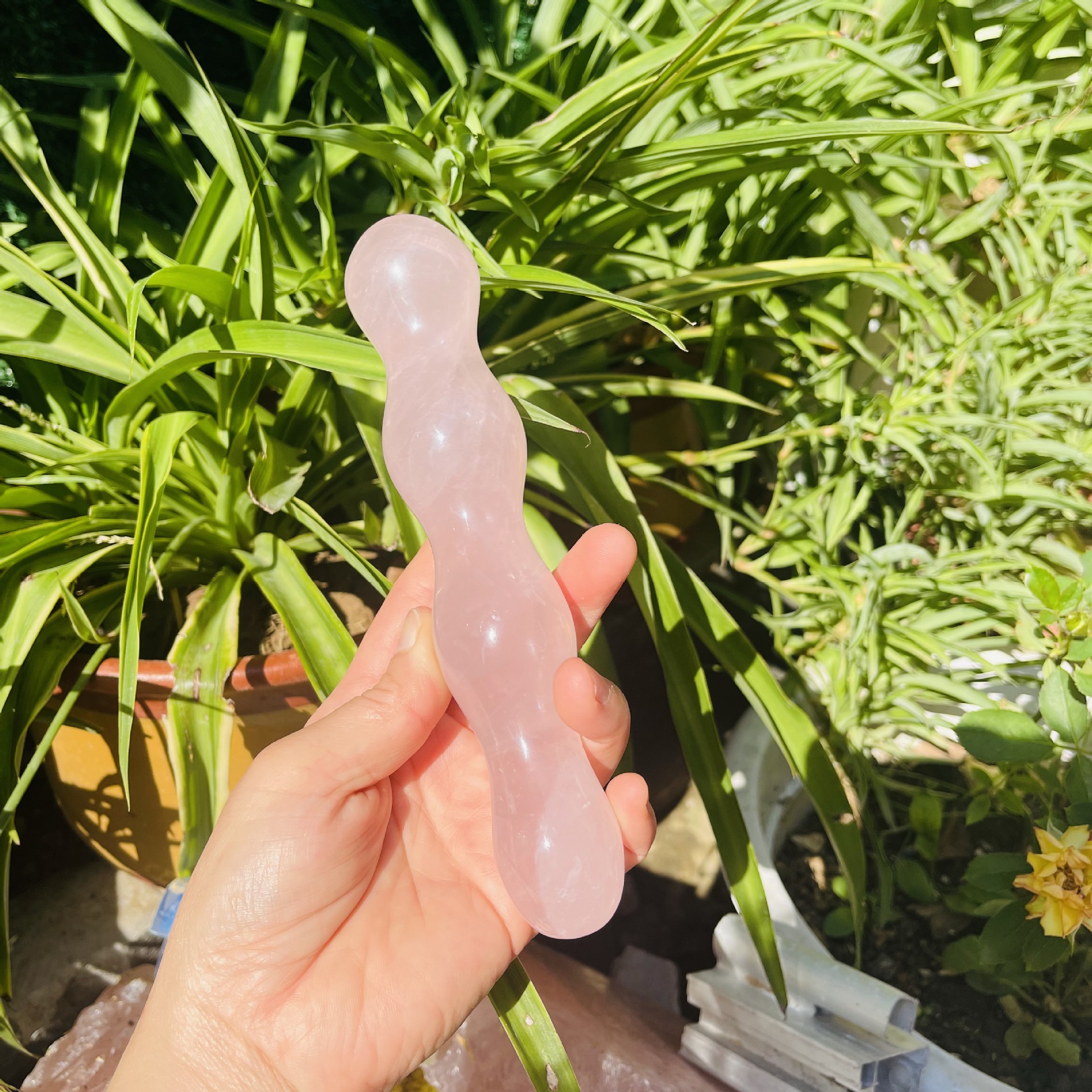 Pha Lê Hồng / Khoảng 19cm