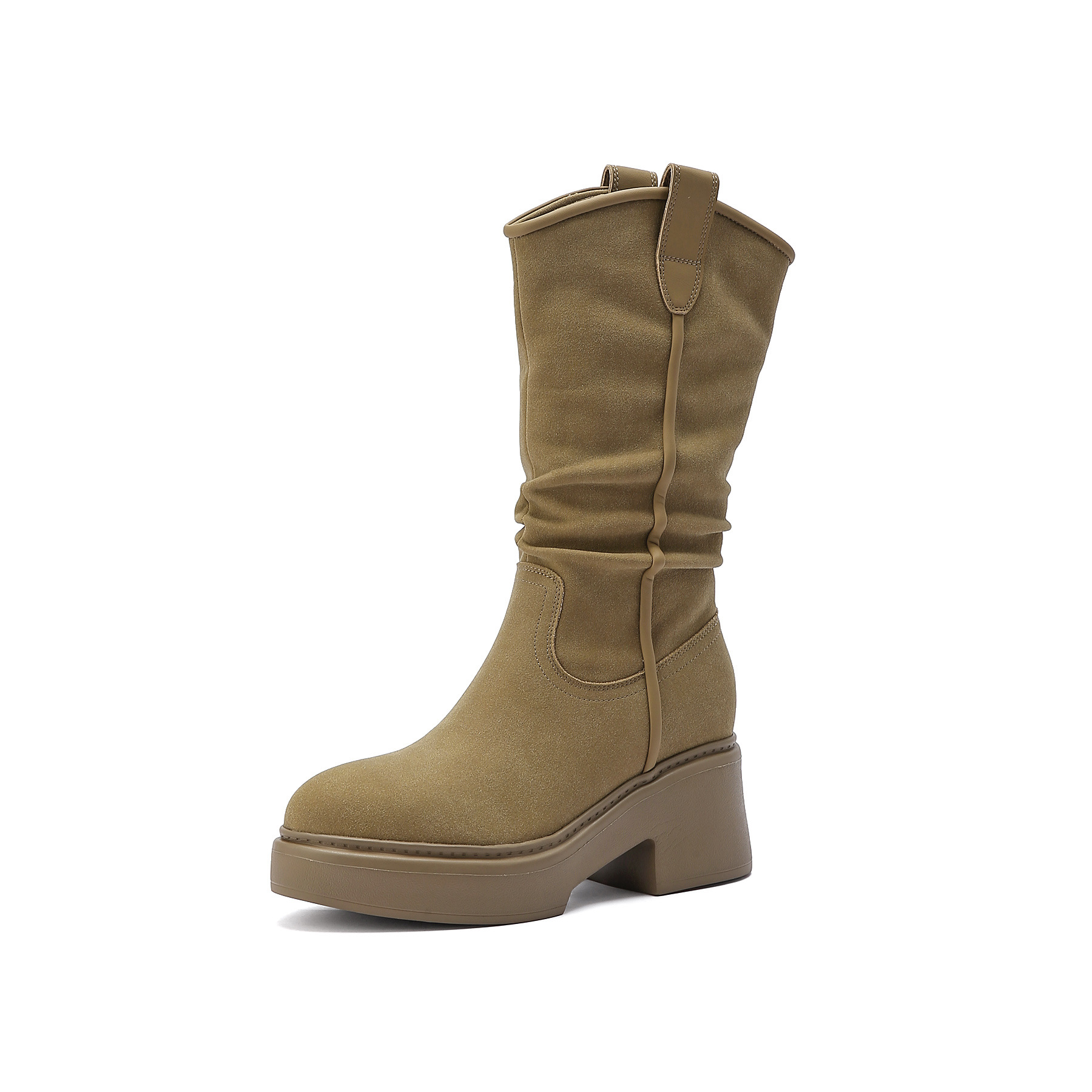 카키【싱글안감】