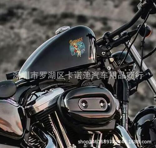 Harley Davidson Retro Helmet Sticker Motorcycle American Eagle Sticker Personality Creative Scratch Sticker