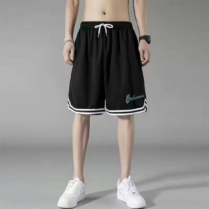 Shorts men's summer handsome men's home shorts sports pants men's running shorts men's home fat men's pants