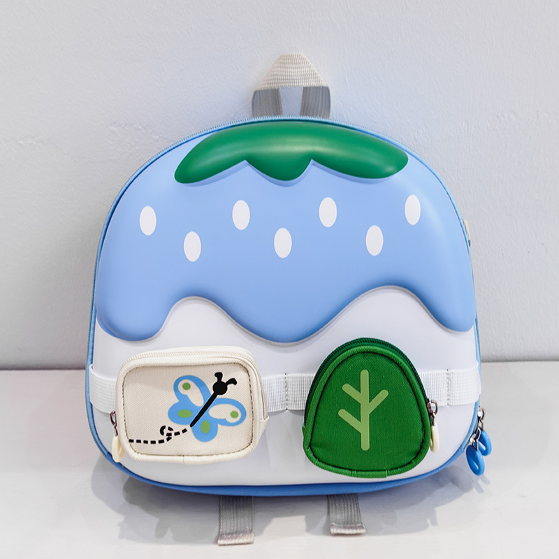 Bolsa infantil transfronteriza de dibujos animados, cáscara de huevo, mochila transpirable, niñas lindas, bolsas escolares de jardín de infantes de clase media y grande