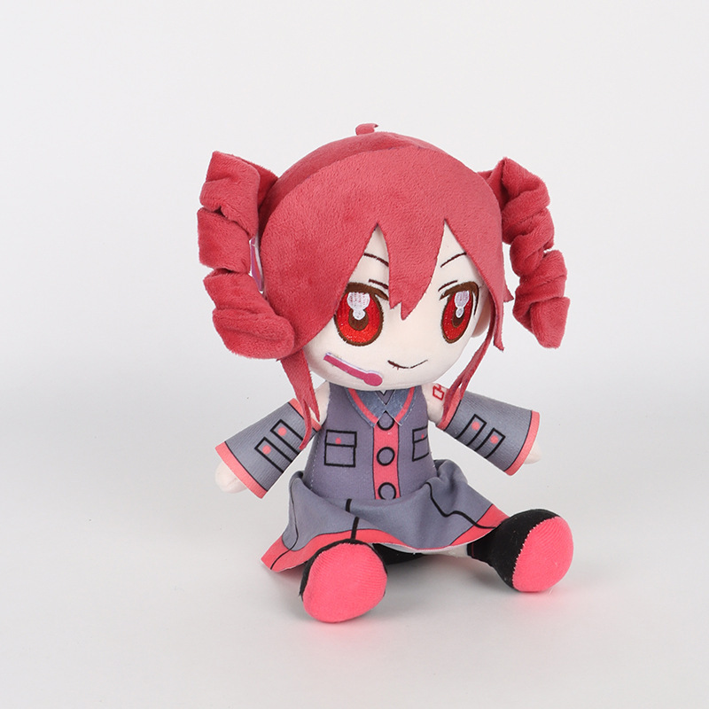跨境新品 重音テトkasane teto plush 重音teto 毛绒玩偶公仔|undefined